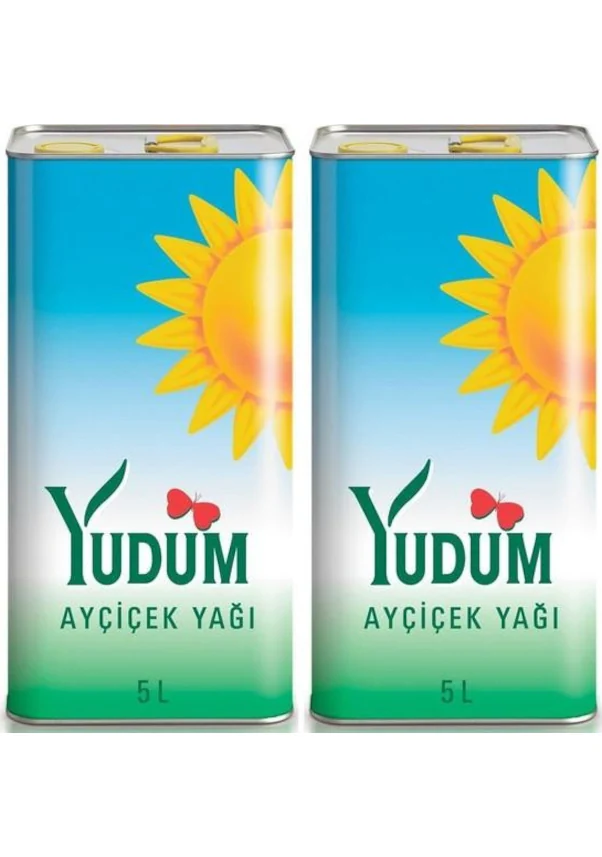 Yudum 5Lt Ayçiçekyağı 2'Li